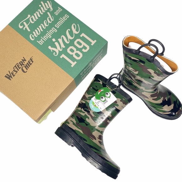 new Western Chief ★ Limited Ed Camo Rain Boot ★ - Picture 5 of 16